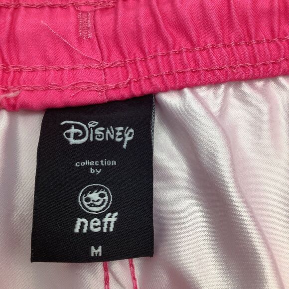 Disney Neff Mens Mickey Mouse Swim Trunks Pink Size Medium - Picture 5 of 9